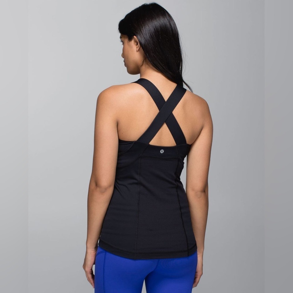 Lululemon push your limits tank size 8